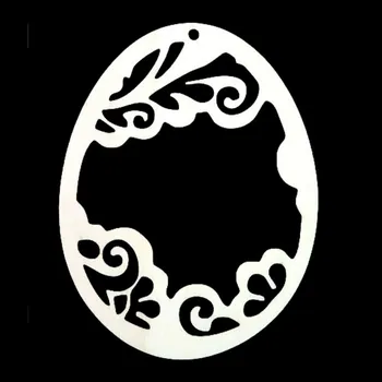 Velikonoční dekorace IDARY Velikonoční ozdoba na zavěšení 8x6cm - kraslice