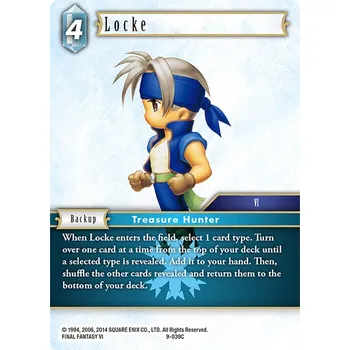 Sběratelská karetní hra Locke 9-039C - Opus IX Typ karty: Standard
