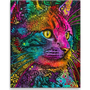 Obraz Obraz na plátně - Květinová číča - 40x50 cm - CZ výroba