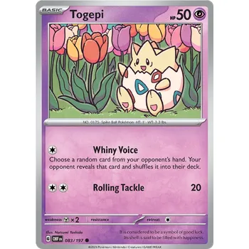 Karetní hra Pokémon TCG Togepi 083/197
