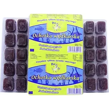 Krmivo pro rybičky PATENTKA JUMBO MRAŽENÁ V BLISTRU 100G