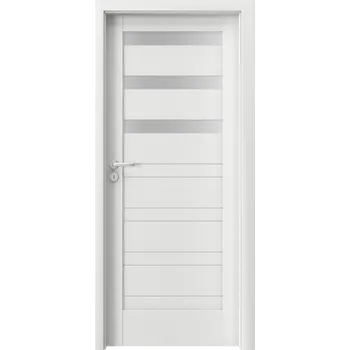 Interiérové dveře Porta Doors Interiérové dveře se zárubněmi Verte Home D3 Dekor: bílá, Šířka - orientace: 70 cm - levé