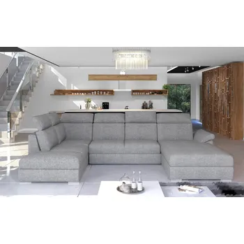 Sedací souprava ImportWorld Rohová rozkládací sedací souprava Lanneva do U - Sawana 21 (barva potahu) - pravá