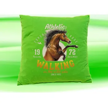 Dekorativní polštářek Polštářek kůň koník koňská hlava (polštář s koněm)