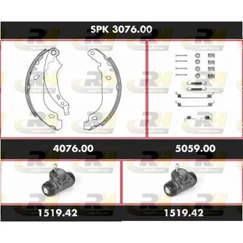 Brzdová čelist SUPERKIT - kompl.sada čelistí ROADHOUSE, SPK 3076.00