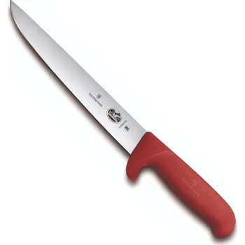 Kuchyňský nůž Porcovací nůž se záštitou Victorinox Fibrox 20 cm, červený