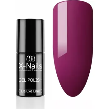 Profesionální gel lak Deluxe line, 5ml – IRIS (kosatcově fialový, perfektně krycí gel lak) (Dlouhotrvající gel lak, 5ml – fialová)