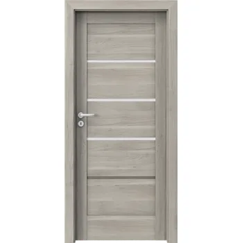 Interiérové dveře Porta Doors Interiérové dveře Verte Home G3 Dekor: akát stříbrný, Šířka - orientace: 80 cm - pravé