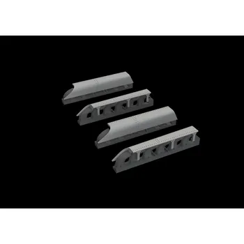 Plastikový model BRASSIN 1/72 Me 410 exhaust stacks PRINT (AIRF)