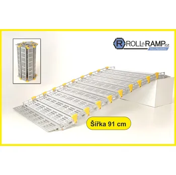 Nakládací rampa pro vozidlo Roll-a-Ramp Roll-A-Ramp, Rampa šířka 91 cm Délka (cm): 152 cm