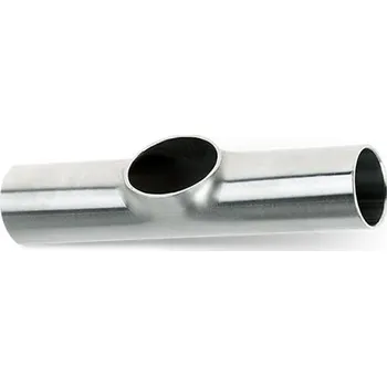 Stavební profil Nerezový T-kus krátký 159x2 Wst.Nr. 1.4301