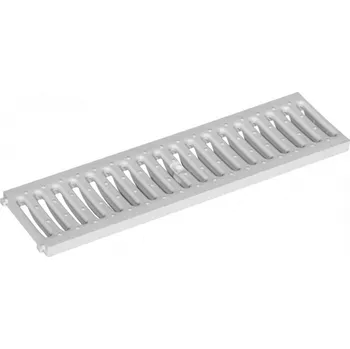 Odvodňovací žlab Dakota PP mříž k odvodňovacímu žlabu Strong bílá, Délka: 500 mm, Šířka: 200 mm