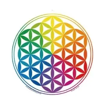 Samolepící dekorace Samolepka Mandala Květ života 2