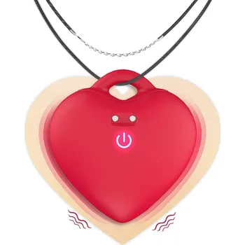 Vibrátor Náhrdelník vibrační srdíčko