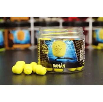 Boilies BLACK CARP Balanced Activ Banán 90g 14mm (BLACK CARP Balanced Activ Banán 90g 14mm)