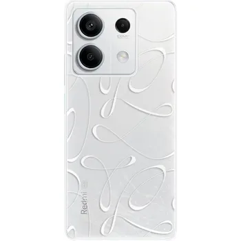 Pouzdro na mobilní telefon Silikonové pouzdro iSaprio - Xiaomi Redmi Note 13 5G - Fancy white (Odolný silikonový kryt, obal, pouzdro iSaprio - Xiaomi Redmi Note 13 5G - Fancy white - skvělá ochrana a pružnost, stylový UV potisk, lehkost, tiskne se v České republice)