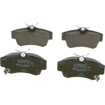Brzdová destička Sada brzdových destiček, kotoučová brzda BOSCH 0 986 494 029