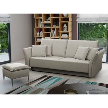 Pohovka Rozkládací pohovka Bob, Barva: Terra 7, Barva nožiček:: stříbrná MIRJAN 5903211071966