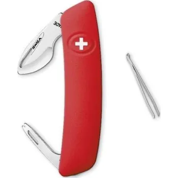 Mačeta Swiza kapesní nůž WO01 Watchmaker red + DÁREK