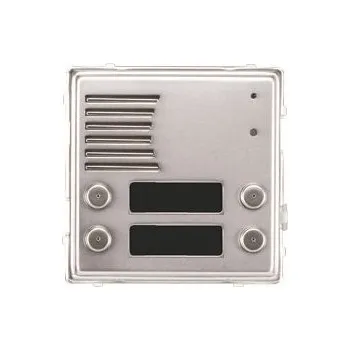 Domovní zvonek URMET DOMUS URMET Modul 1148/34 s prostorem pro hlasovou jednotku, 4 tlačítka pro vyzvánění 1148/34