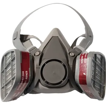 Plynová maska Polomaska SICCO TOOLS s filtry A1/P1 + držáky filtrů