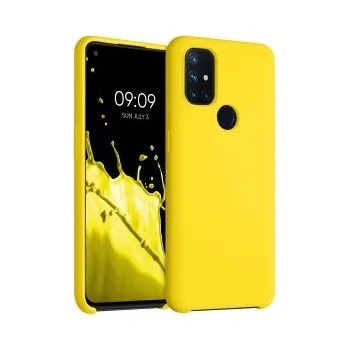Pouzdro na mobilní telefon Pouzdro pro OnePlus Nord N10 5G - žlutá