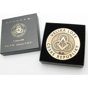 WILD SKIN Kovová, odlévaná plaketa