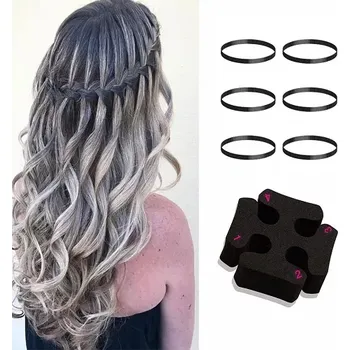 Ozdoba do vlasů Copánek kolem hlavy - Hairagami pomůcka pro vytvoření účesu