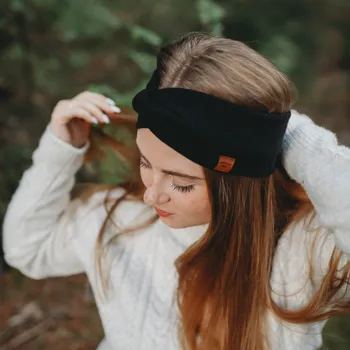 Čelenka Vaflová čelenka překřížená / černá Velikost čelenky: Dětská