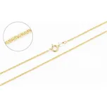 Řetízek ze žlutého zlata singapore 42 cm ZLR1459F + DÁREK ZDARMA