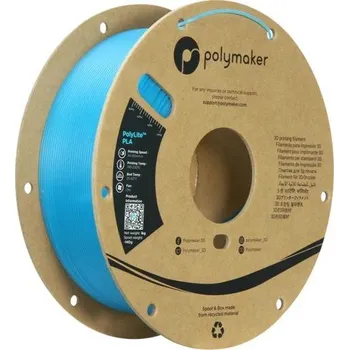 Filament Polymaker PolyLite Luminous PLA modrá 1,75mm 1kg