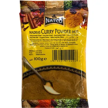 Koření Natco Pálivá Madras Kari Směs 100G