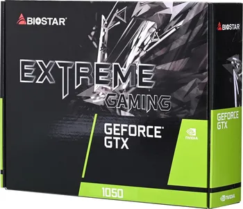 Grafická karta Biostar Extreme Gaming GeForce GTX 1050 Ti NVIDIA 4 GB (VN1055TF41)