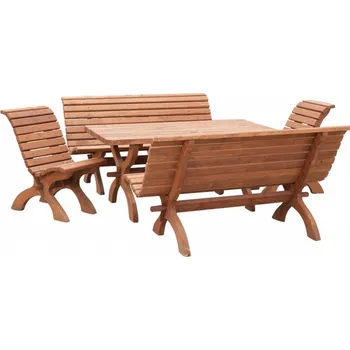 Zahradní sestava zahradní nábytek dřevěný K05 jandr