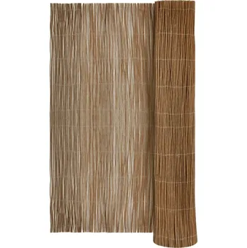 Plot vidaXL 140386 vrbový plot hnědý