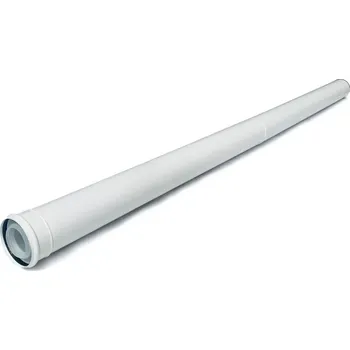 Kouřovod trubka koaxiální DN100/60 x 2000 mm