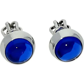 Náušnice Goldstore Náušnice bílé zlato brus kamene mugle Váha: 2.02 g