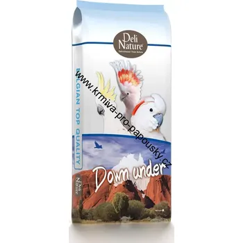 Krmivo pro ptáka BEDUCO Deli Nature 21 vyvážená směs pro kakaduy (mimo růžových, inků, palmových a černých) 15 kg