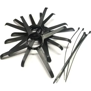 Komín distanční objímka pro flex. trubku RenoFLEX DN80, PP