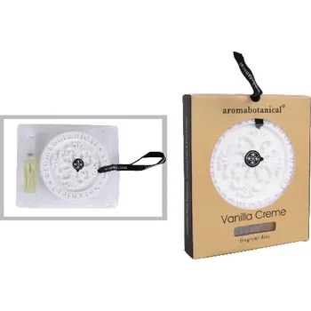 Osvěžovač vzduchu Vonný disk AROMABOTANICAL 8 cm - vanilka|Ego Dekor