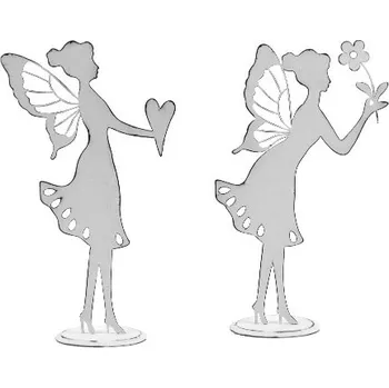 Dekorace víla, V, balení obsahuje 2 kusy!|Ego Dekor