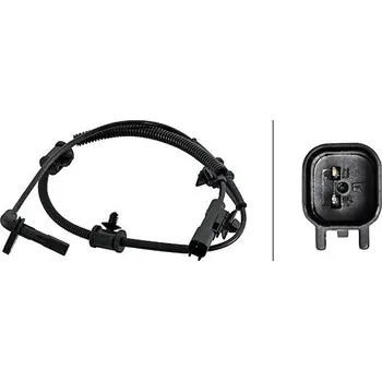 Přislušenství brzdového systému Snímač, počet otáček kol HELLA 6PU 230 048-161