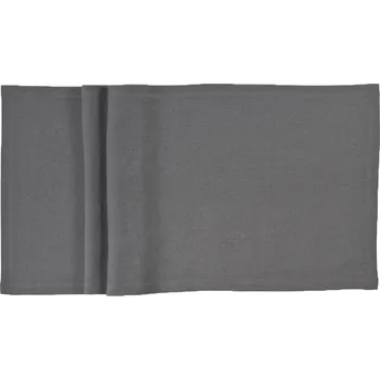 ubrus Sander Běhoun na stůl Linnen, 50 x 140 cm, graphite 54169-34