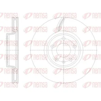 Brzdový kotouč Brzdový kotouč REMSA 62131.10