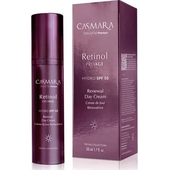 Pleťový krém Casmara Retinol Proage Renewal Day Cream SPF50 - Obnovující denní krém 50 ml