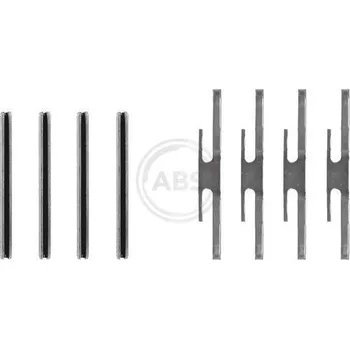 Přislušenství brzdového systému Sada příslušenství, obložení kotoučové brzdy A.B.S. 0975Q