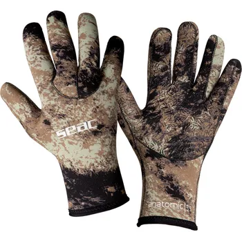Seac sub Neoprenové Rukavice SeacSub Anatomic Camo hnědé Velikost: L
