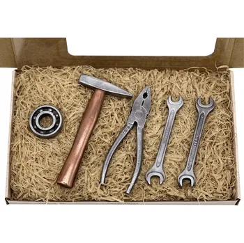 Čokoláda Čokoládové nářadí - Sada nářadí s kladivem č. 6 - Chocolenka