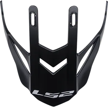 Helma na motorku LS2 Helmets LS2 MX437 PEAK MATT BLACK