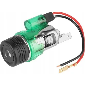 Amio Zásuvka do auta 12V se zapalovačem, podsvícená |